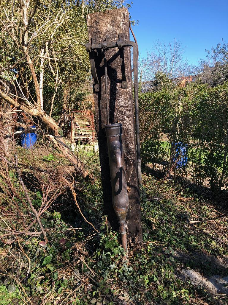 Pomp koper antiek deco, Antiek en Kunst, Ophalen, Koper