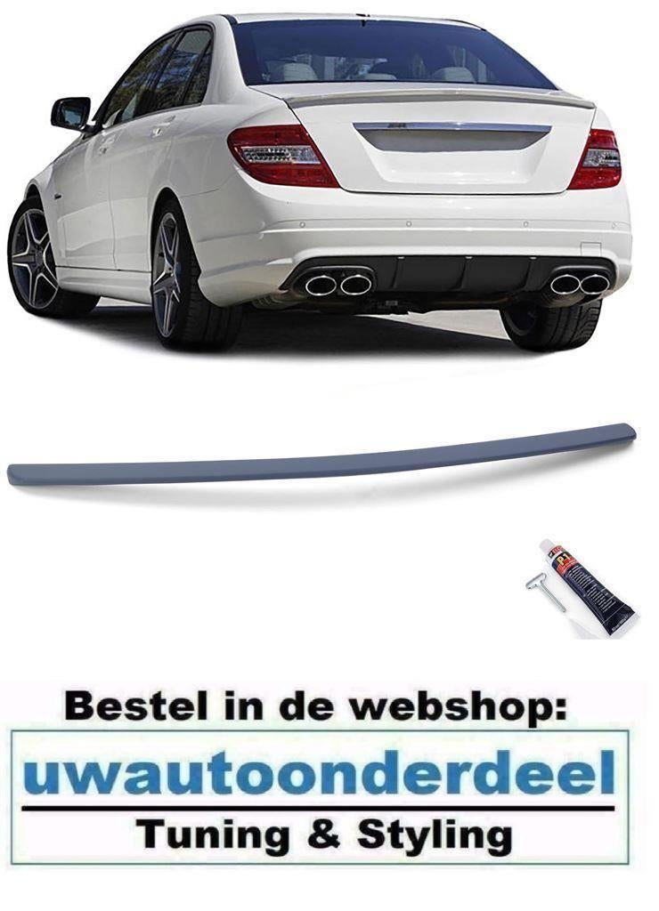 Spoiler Achterklep AMG Look Primer Voor MB C Klasse W204, Envoi