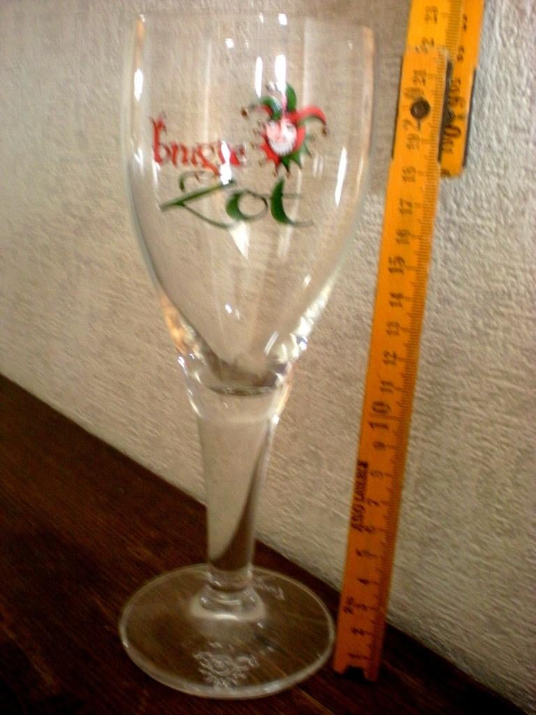Brugse Zot, Verzamelen, Biermerken, Ophalen of Verzenden, Zo goed als nieuw, Glas of Glazen