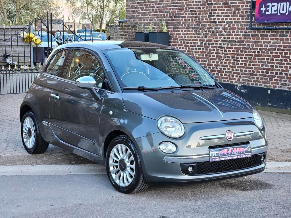 Fiat 500 1.2 Essence 2015 70CH/toit ouvert/NAVI/+ 1j de gara, Autos, Achat, Euro 6, Entreprise, Boîte manuelle