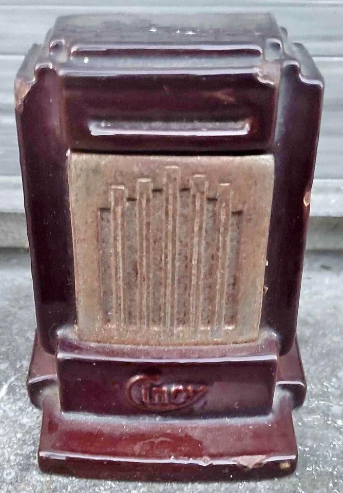 Tirelire en fonte poêle ciney, Enlèvement ou Envoi