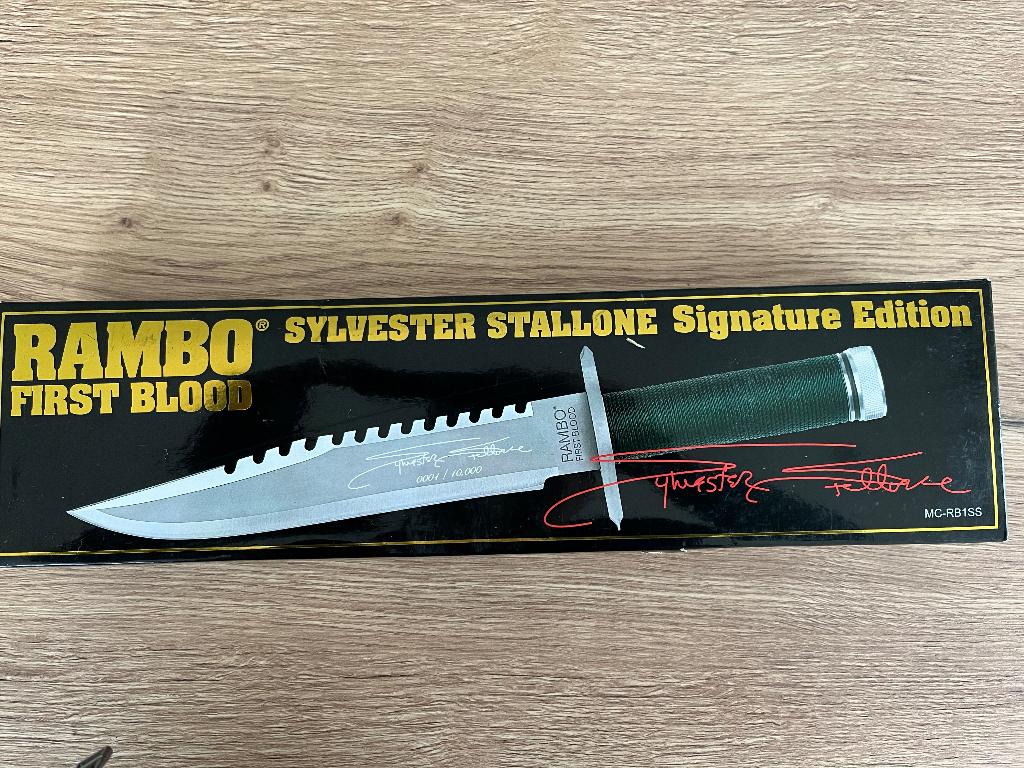 Rambo 1, Collections, Enlèvement ou Envoi, Armée de terre, Couteau ou Poignard