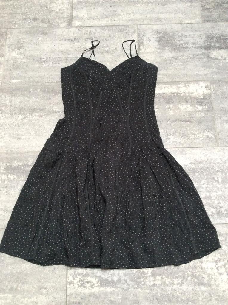 Jurk Xandres 40, Kleding | Dames, Maat 38/40 (M), Zwart, Ophalen of Verzenden, Zo goed als nieuw