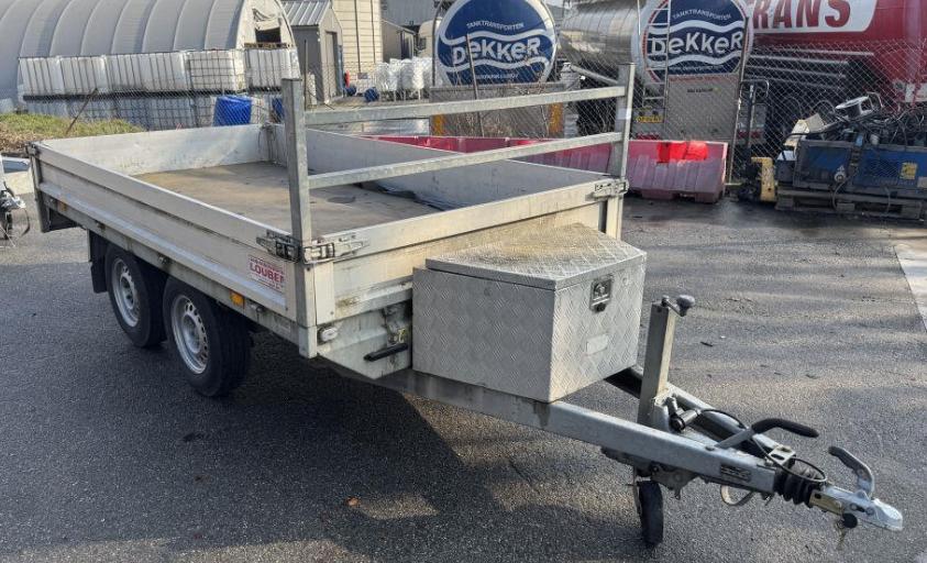 Saris C2C plateauwagen 2700kg, aanhanger, Enlèvement, Utilisé