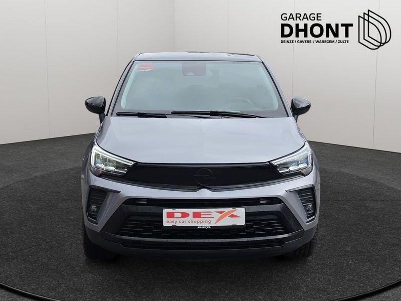 Opel Crossland Elegance - 1.2 Benzine - Manueel - 110PK, Autos, Opel, Argent ou Gris, Achat, Entreprise, Détection des panneaux routiers