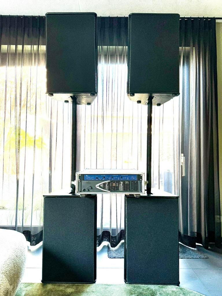 NEXO PS15 Bass en Top speakers met Camco Vortex 6 en contr., Gebruikt, Overige typen, 120 watt of meer, Ophalen