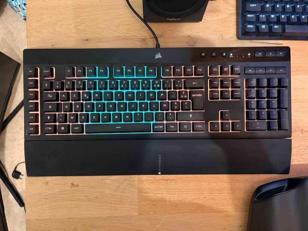 Toetsenbord Corsair K55 RGB PRO, Ophalen, Zo goed als nieuw