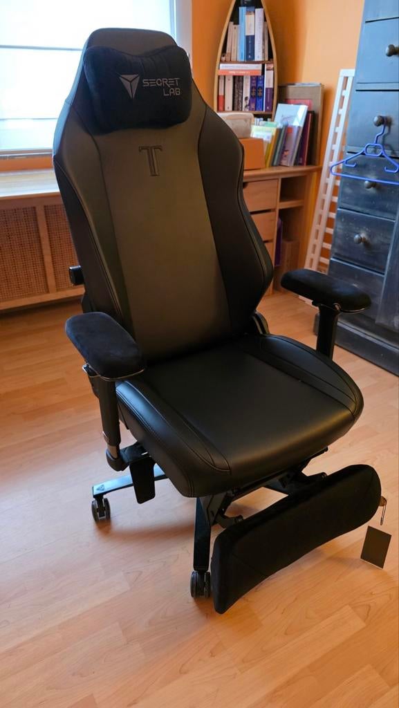 Secretlab TITAN Evo - Regular - NanoGen™, Huis en Inrichting, Bureaustoelen, Zo goed als nieuw, Bureaustoel, Zwart, Ergonomisch