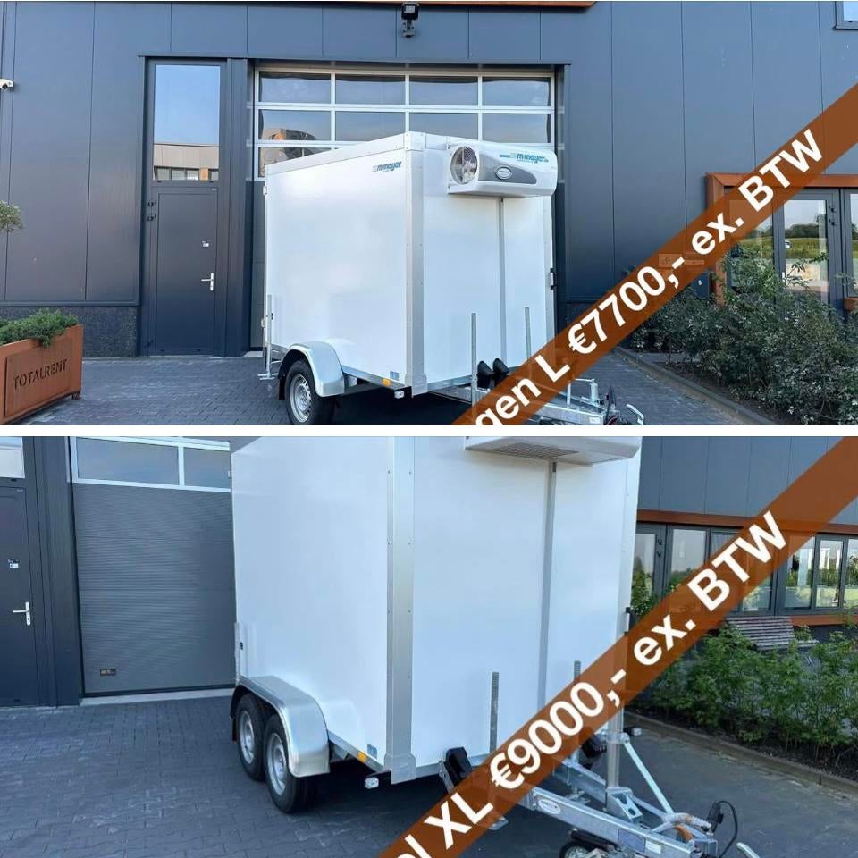 Te koop lease koelwagen koelaanhanger vriesaanhager meyer, Enlèvement, Comme neuf