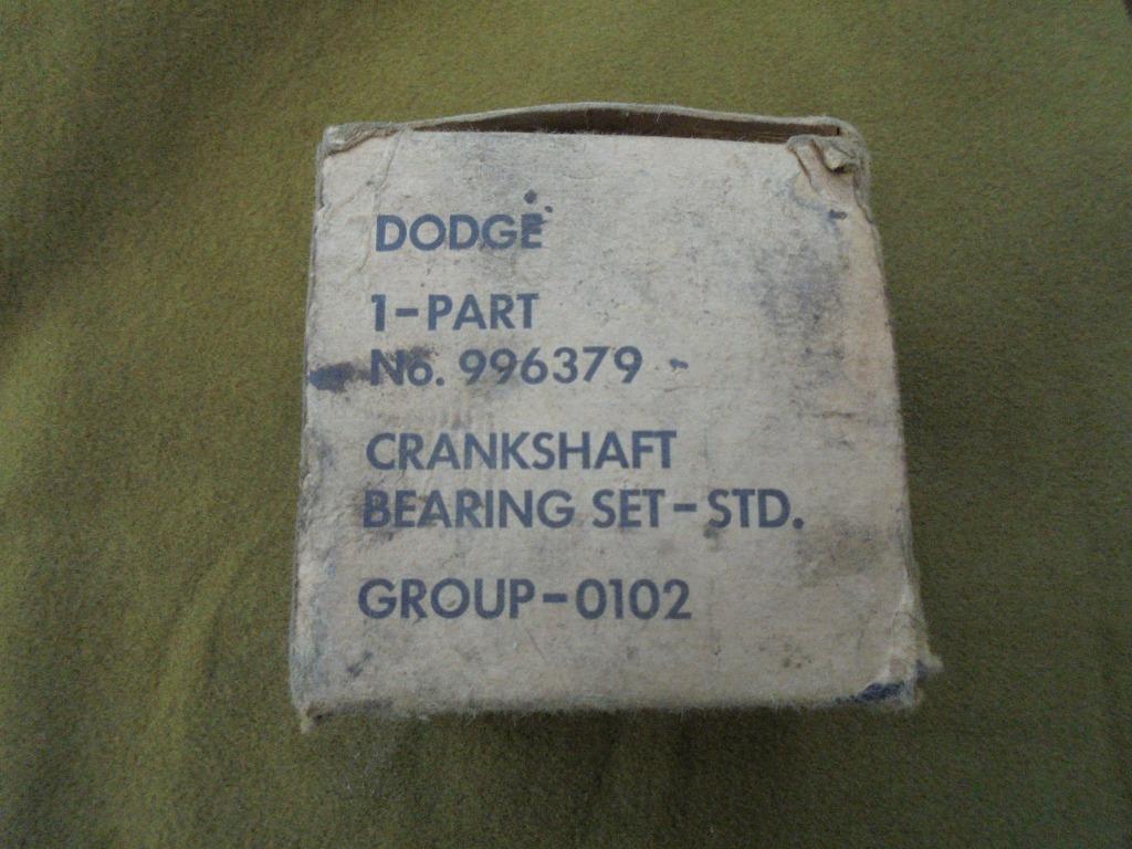 Voor dodge wc 51-52 serie een set drijfstanglagers, Ophalen of Verzenden, Landmacht