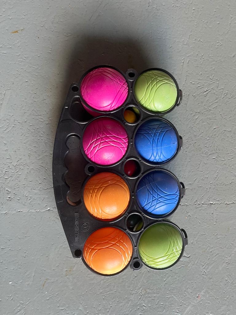 Boules de pétanque en plastique, Enlèvement, Utilisé