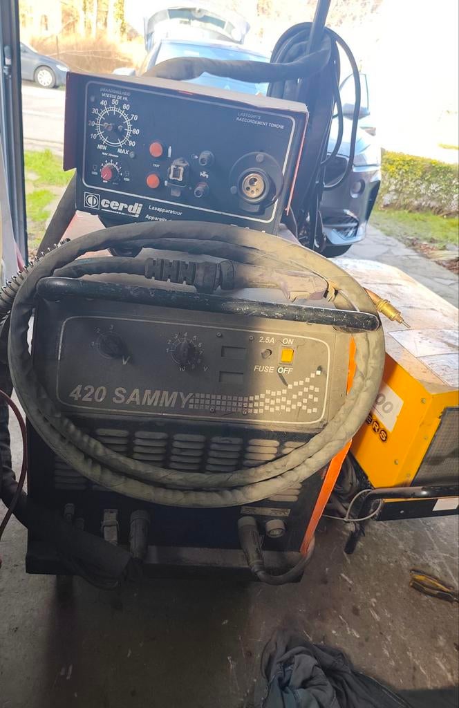 poste a souder et desimifucateur air chantier