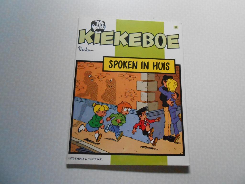 kiekeboe 11 Spoken in huis 1980 1 ste druk., Eén stripboek, Merho, Ophalen of Verzenden, Zo goed als nieuw
