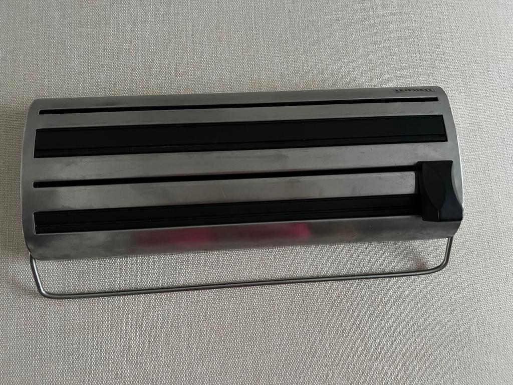 Dérouleur Leifheit pour feuille aluminium, papier essui tout, Maison & Meubles, Enlèvement ou Envoi, Comme neuf