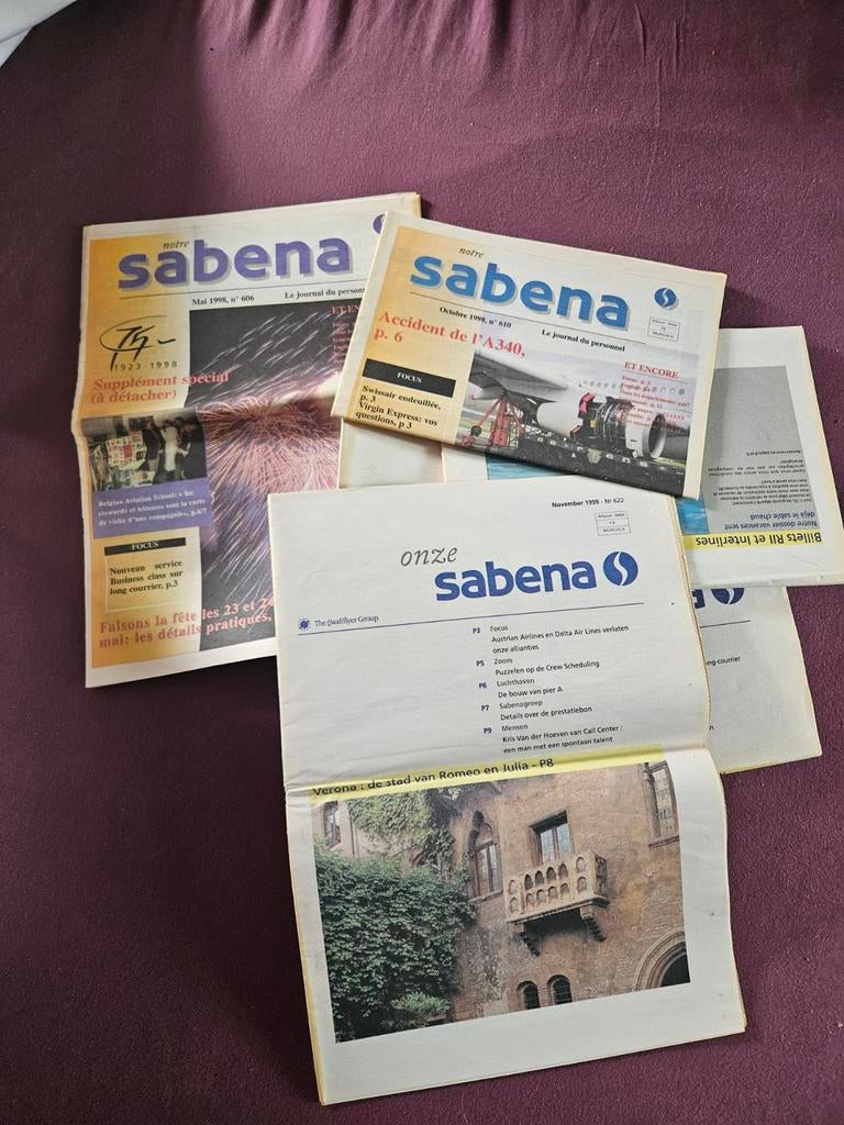 Notre Sabena-Onze Sabena, Ophalen, Zo goed als nieuw