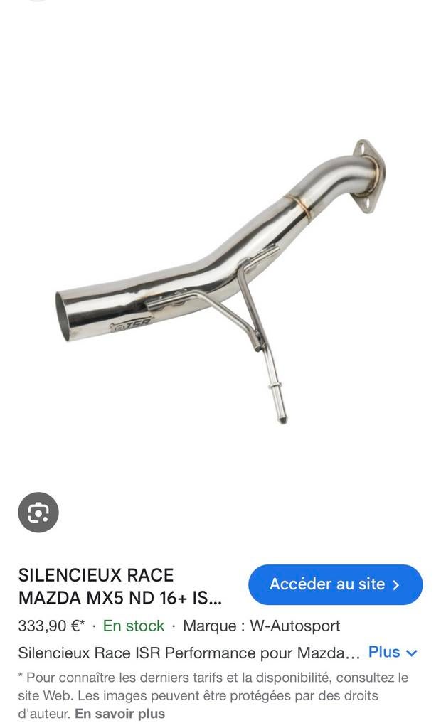 Sortie RACE  ISR Performance MX5 ND 1500 /2000ccc, Ophalen, Zo goed als nieuw