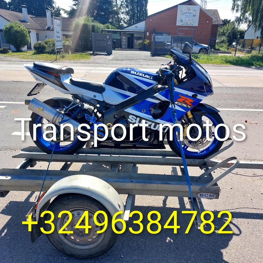 Transport motos, Motos, Enlèvement
