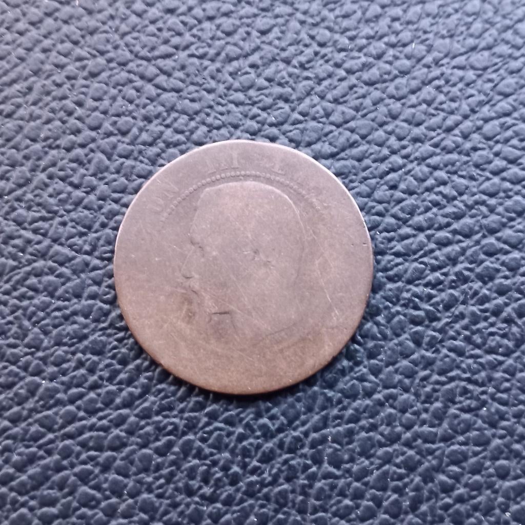 Frankrijk, Napoleon 3, 10 centimes 1855, Ophalen of Verzenden, Frankrijk