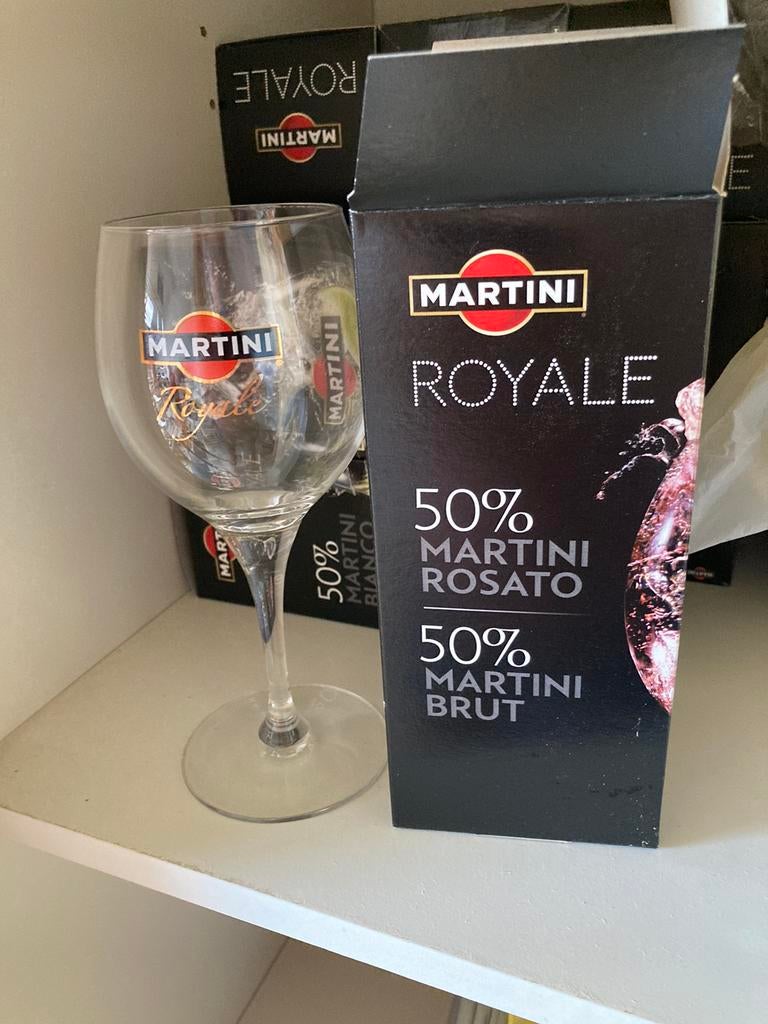 Verres à Martini Royale, Collections, Enlèvement ou Envoi, Comme neuf