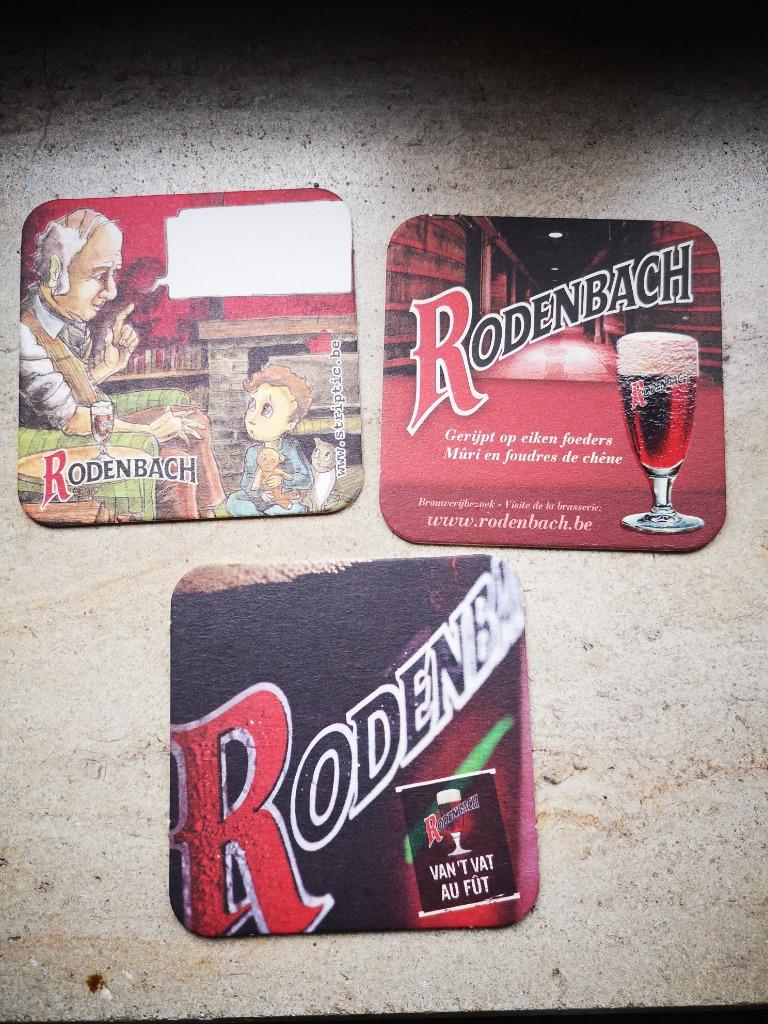 3 bierviltjes rodenbach, Verzamelen, Ophalen of Verzenden, Nieuw