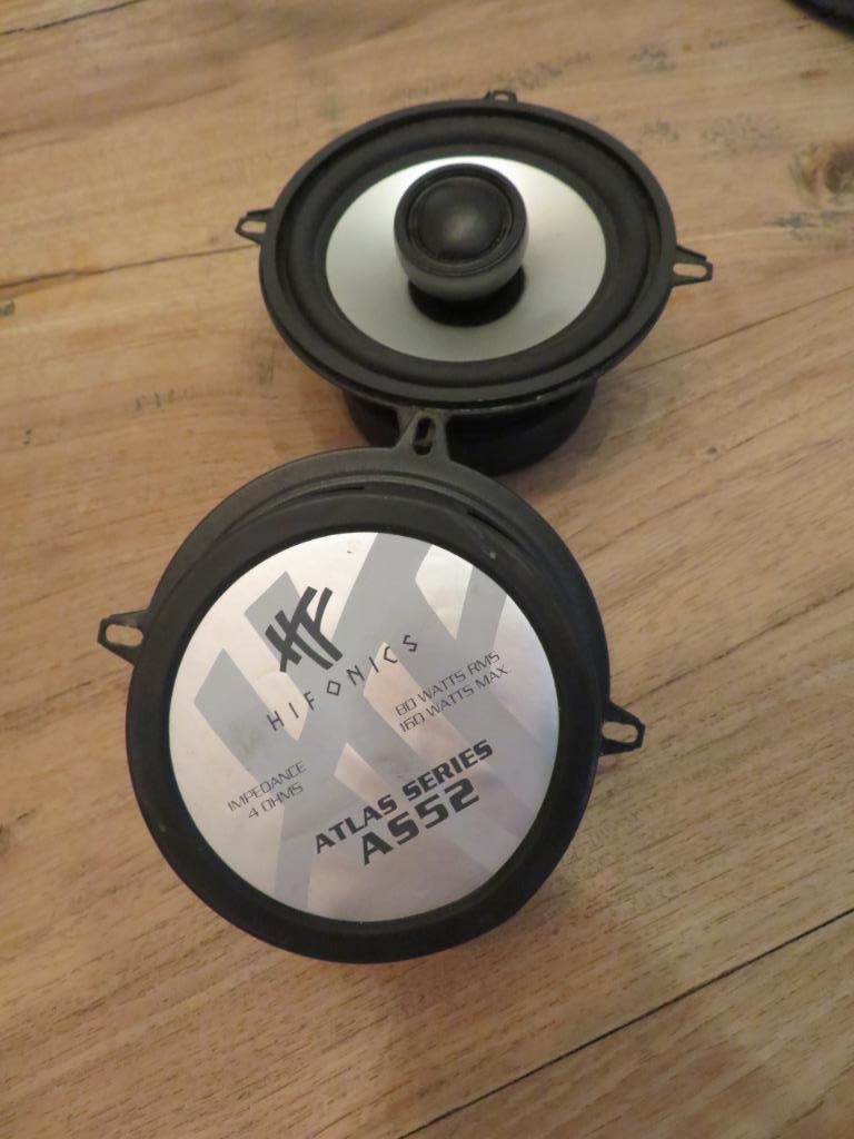 13cm speakers Hifonics, Autos : Divers, Haut-parleurs voiture, Enlèvement ou Envoi, Comme neuf