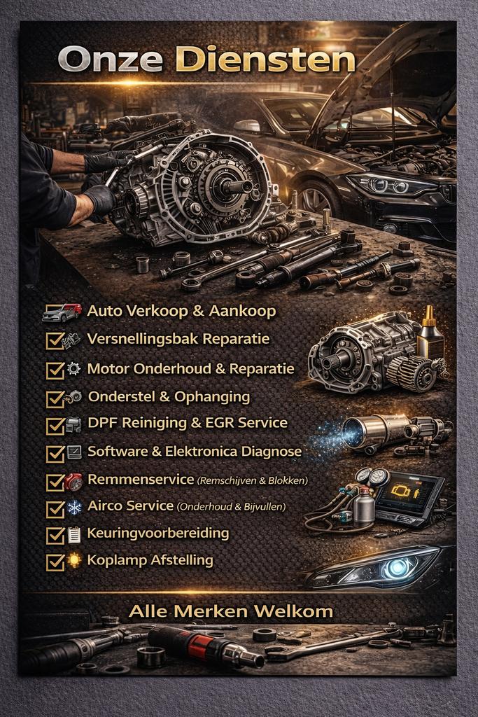 Autokeuring & Z-Platen Service, Garantie, Overige werkzaamheden