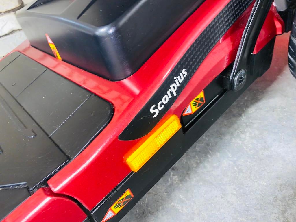 Invacare Scorpius – Scooter pliable de luxe – État neuf, Enlèvement ou Envoi, Pliant, Neuf, Fauteuil roulant électrique