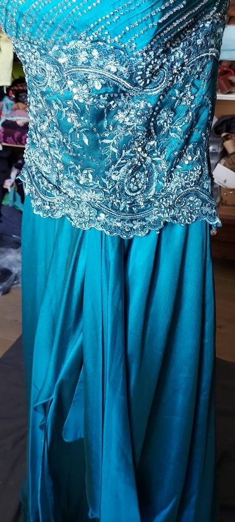 Groene avondjurk maat xl, Kleding | Dames, Gelegenheidskleding, Ophalen of Verzenden, Nieuw