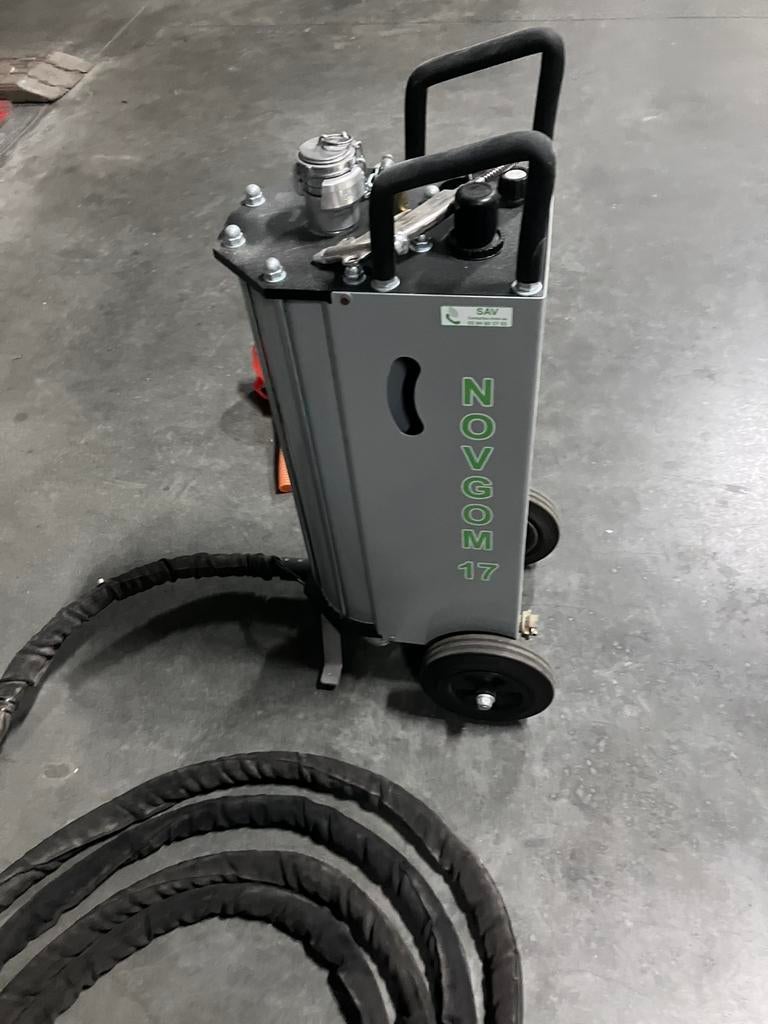 Zandstraal machine, Ophalen, Gebruikt