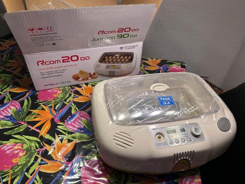 R-com 20 Max DO broedmachine, Dieren en Toebehoren, Pluimvee | Toebehoren, Ophalen of Verzenden, Nieuw, Broedmachine