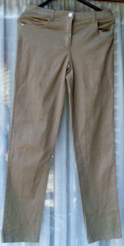 Broek van C&A van Canda comfort fit maat 38, Maat 38/40 (M), Bruin, Ophalen of Verzenden, Gedragen