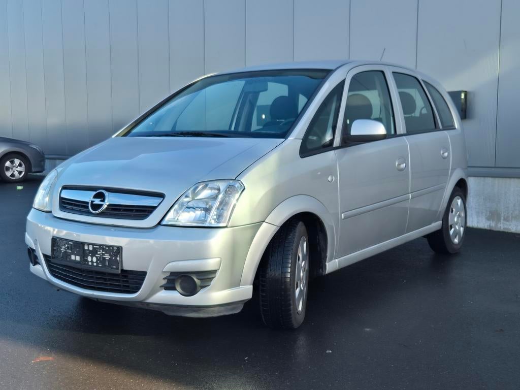 Opel Meriva 1.4 Benzine  2009, Auto's, Voorwielaandrijving, Stof, Zwart, https://public.car-pass.be/vhr/ead93f4e-118e-4b42-b165-ee5d16cf65ee