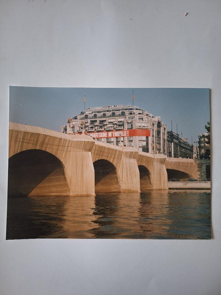 kleurenfoto CHRISTO, Antiek en Kunst, Ophalen