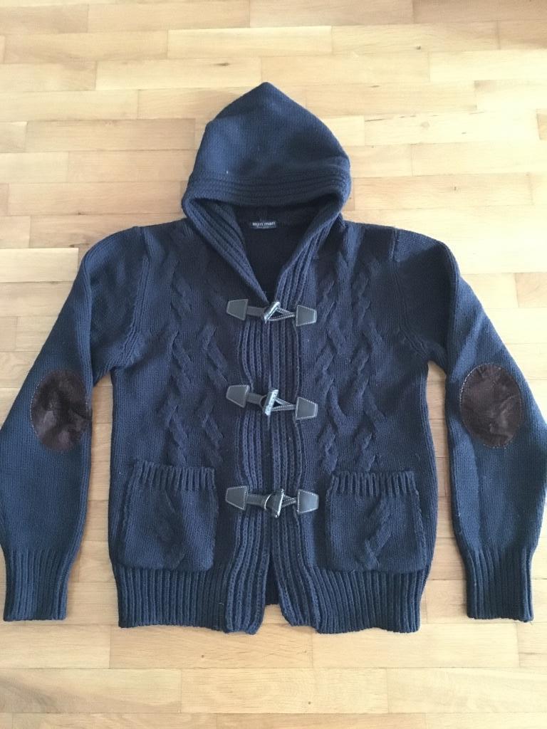Cardigan, Enlèvement ou Envoi, Comme neuf, Taille 48/50 (M), Bleu