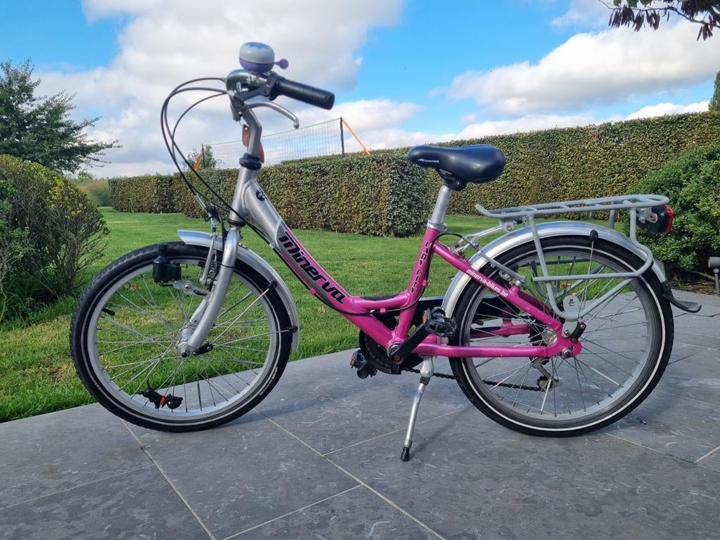 Minerva meisjesfiets, Ophalen, Gebruikt