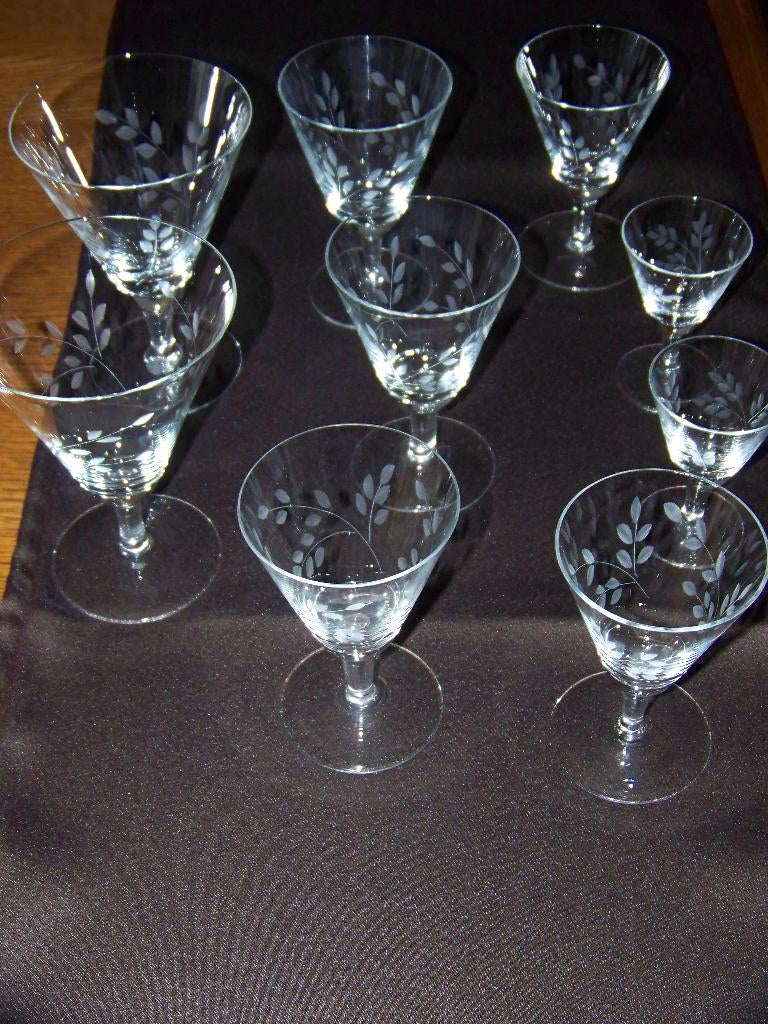 Vaisselle en verre vintage, Enlèvement