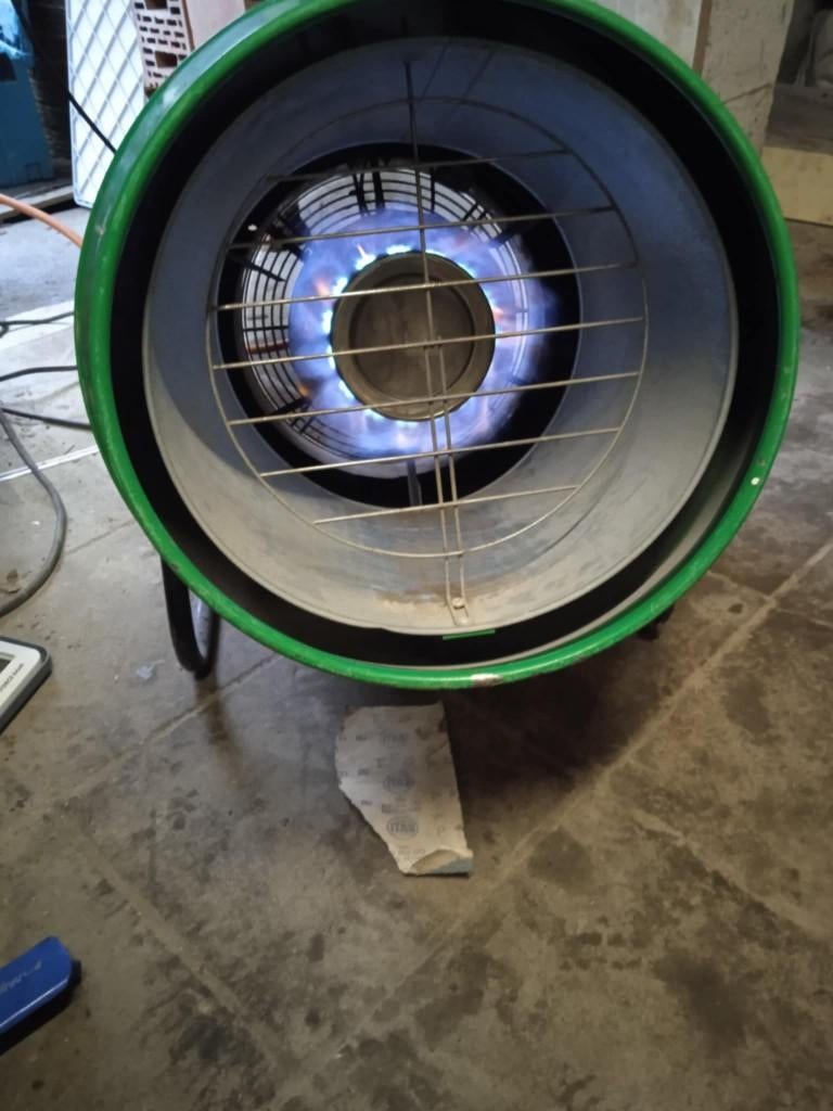 Canon à chaleur / Chauffage mobile gaz – 46 kW – Location, Bricolage & Construction, 800 watts ou plus, Enlèvement ou Envoi, Comme neuf