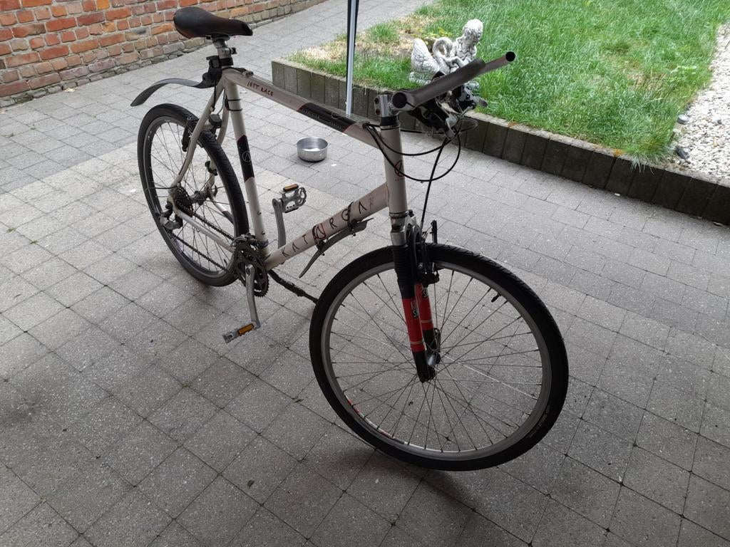 Heren fiets, Fietsen en Brommers, Fietsen | Heren | Herenfietsen, Gebruikt, Versnellingen, 65 cm of meer, Ophalen
