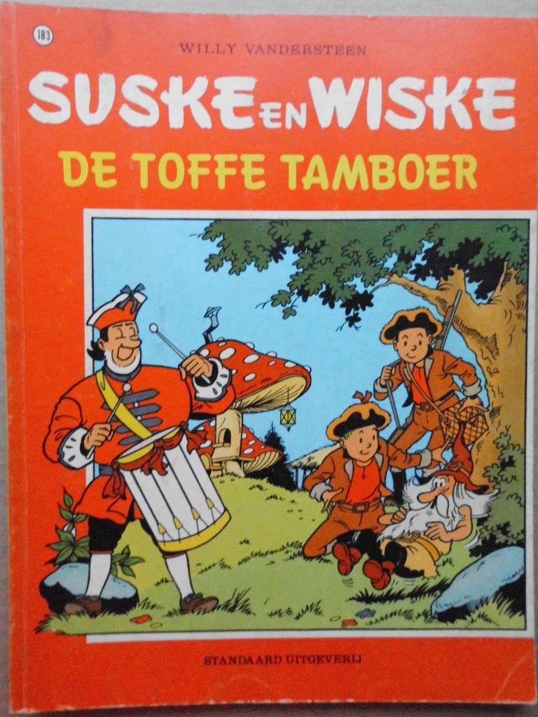 Suske en Wiske - De toffe Tamboer, Gelezen, Willy Vandersteen, Eén stripboek, Ophalen of Verzenden