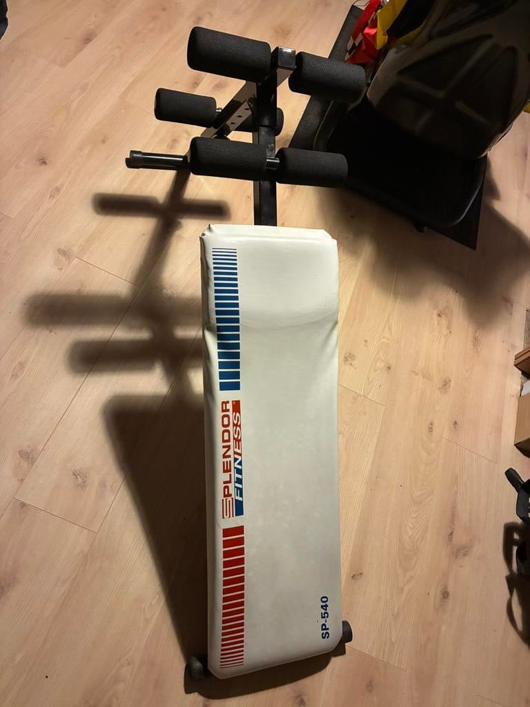 Banc à abdo marque splendor, Sport en Fitness, Ophalen, Zo goed als nieuw