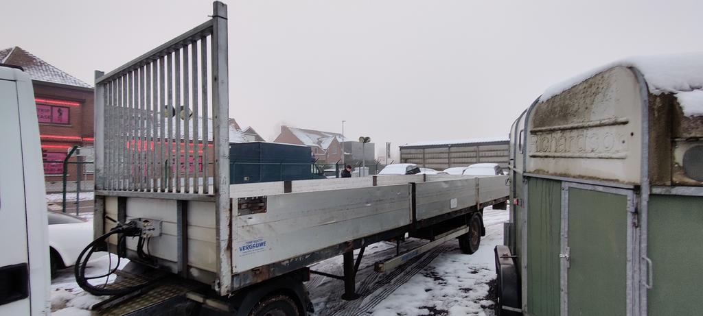 Trailer voor be trekker - oplegger, Enlèvement, Utilisé