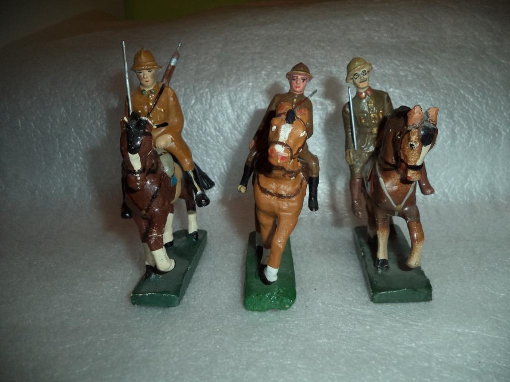 Nazaire Beeusaert 3 soldats à cheval, Antiquités & Art, Antiquités | Jouets, Enlèvement ou Envoi
