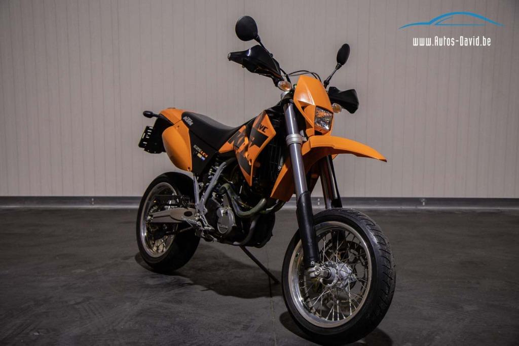 KTM 625 SMC / SUPERMOTO / ELEKTRISCHE STARTER / WP SUSPENSIO, Bedrijf, 625 cc, 1 cilinder, 12 t/m 35 kW