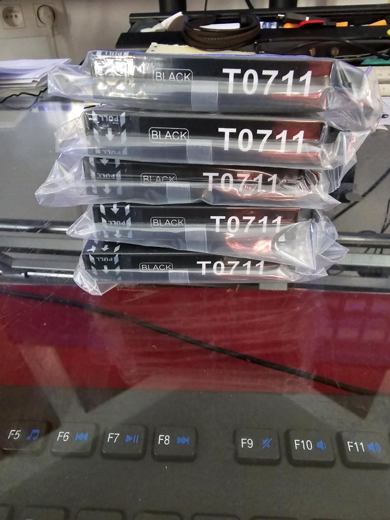 5 nieuw verpakte EPSON T0711 inktpatronen, Ophalen of Verzenden, Nieuw, Cartridge
