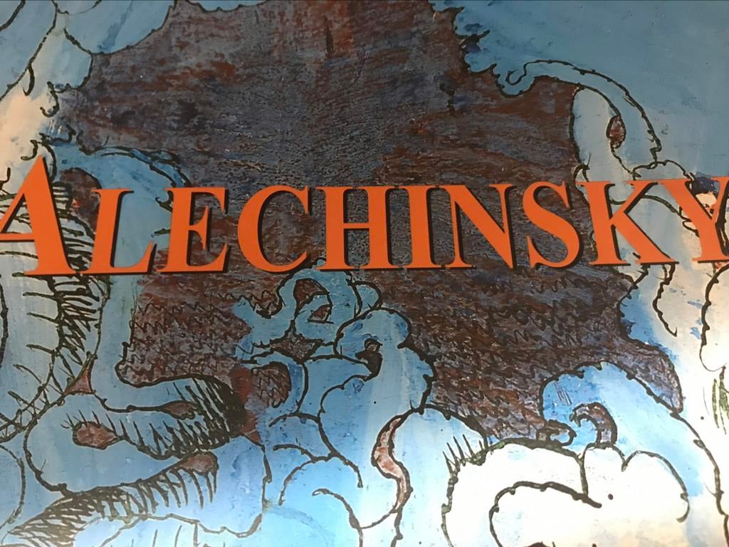 Pierre Alechinsky schilderijen aquarellen 100pag Cobra, Ophalen of Verzenden, Zo goed als nieuw, Schilder- en Tekenkunst