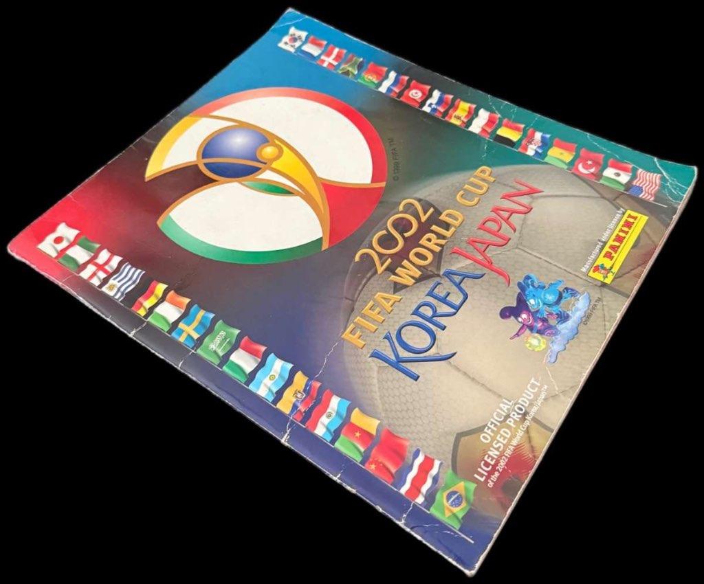 Panini WK 2002 Japan Zuid Korea Sticker Album, Envoi, Utilisé