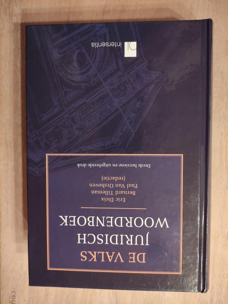 De Valks Juridisch woordenboek., Boeken, Ophalen of Verzenden, Zo goed als nieuw
