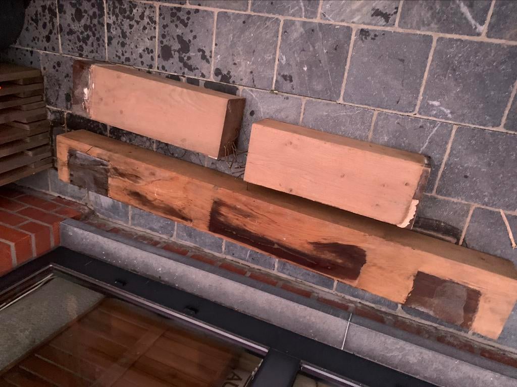 Poutre en chêne en 3 parties, Comme neuf