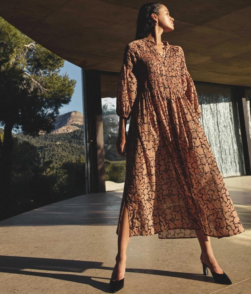 Jurkje jurk speels en leuk, Kleding | Dames, Bruin, Nieuw, Ophalen of Verzenden, ANDERE