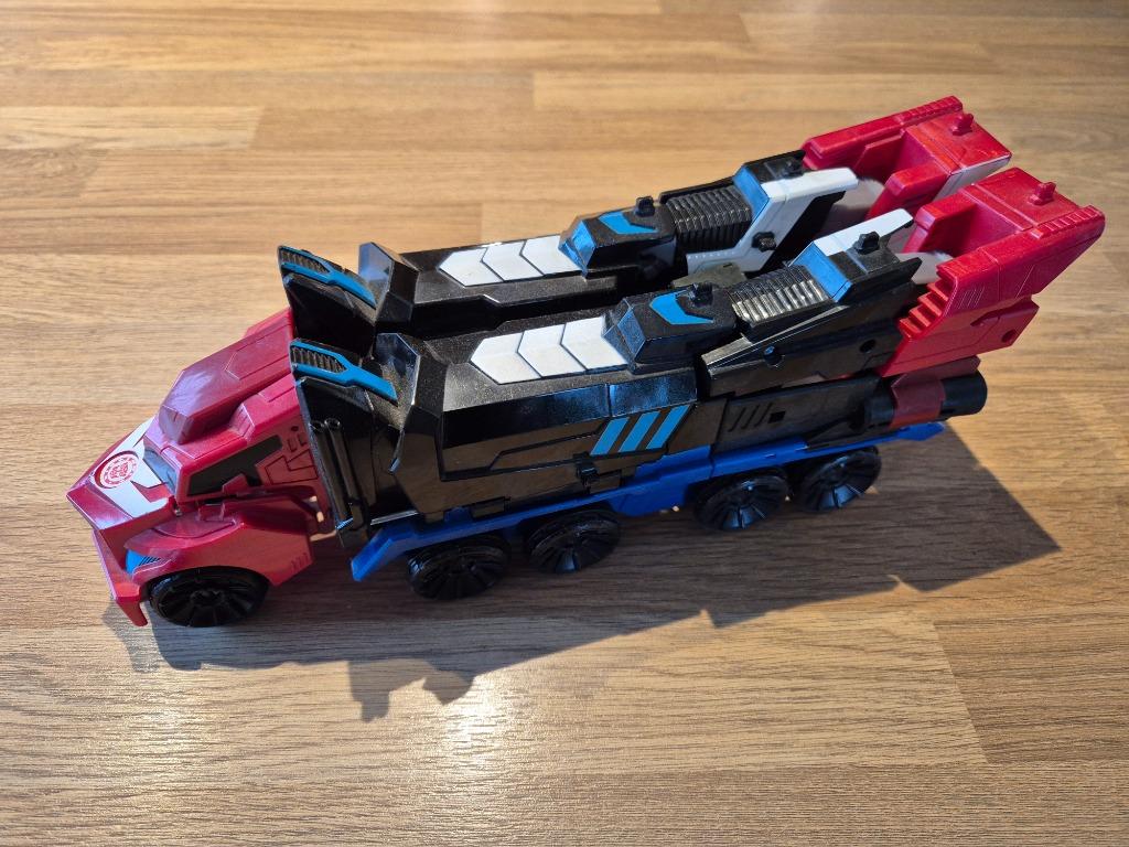 Transformers, Optimus Prime, 31cm, Kinderen en Baby's, Speelgoed | Actiefiguren, Ophalen, Gebruikt